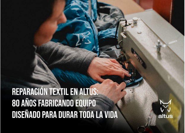 Reparación textil en Altus: 80 años fabricando equipo diseñado para durar toda la vida